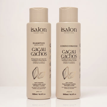 Kit Essencial Cacau Cachos Shampoo 500g + Condicionador 500g