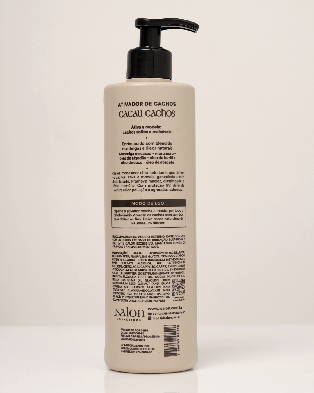 Ativador de Cachos Cacau Cachos 500ml