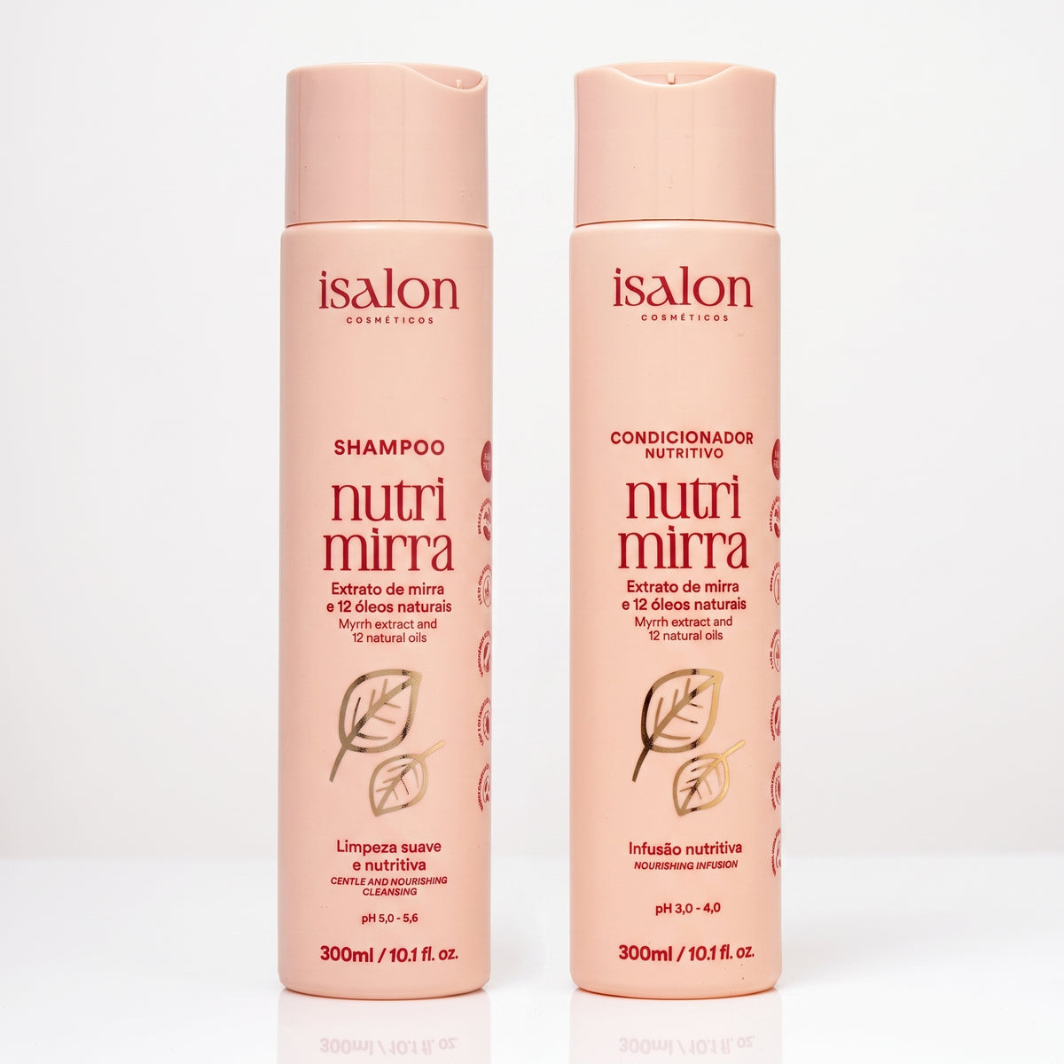 Kit Essencial Nutri Mirra Shampoo 300ml + Condicionador 300ml