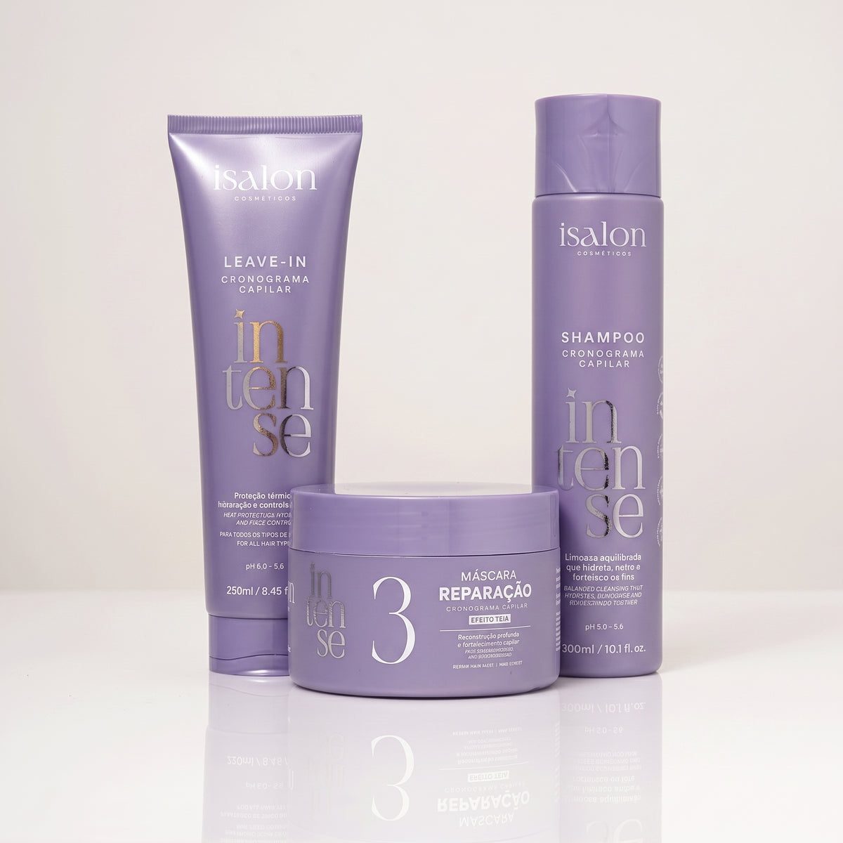 Kit Essencial Intense Reparação Shampoo 300ml + Leave In 250ml + Máscara 300g