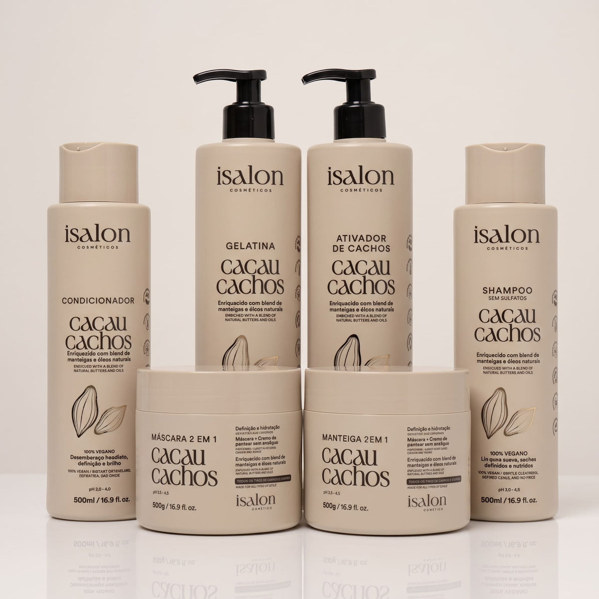 Kit Tratamento Completo Cacau Cachos