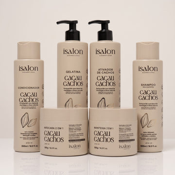 Kit Tratamento Completo Cacau Cachos
