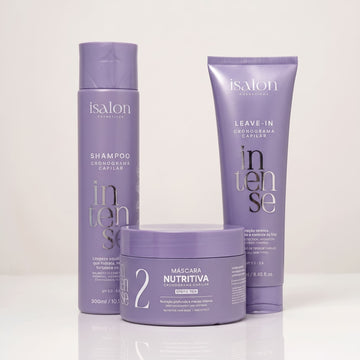 Kit Essencial Intense Nutrição Shampoo 300ml + Leave In 250ml + Máscara 300g