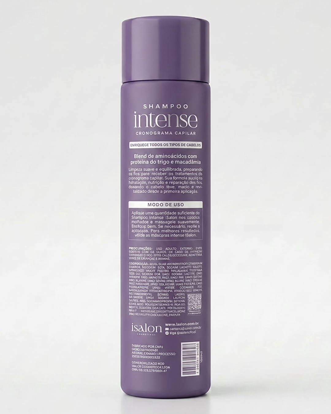 Shampoo Cronograma Capilar 300ml - Intense